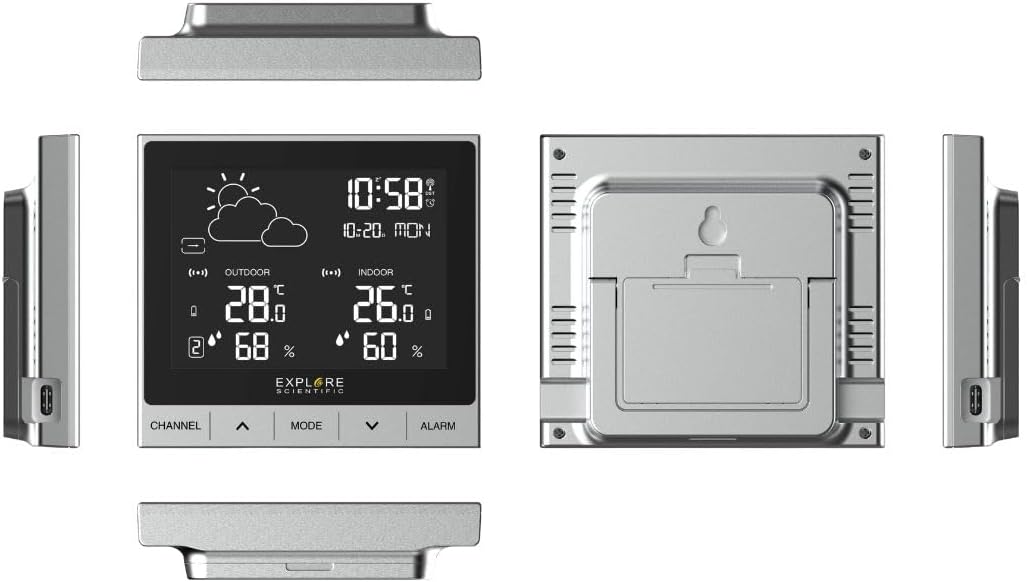 МЕТЕОСТАНЦИЯ CRYSTALVISION MINI DELUXE – WSH5000 фото 3