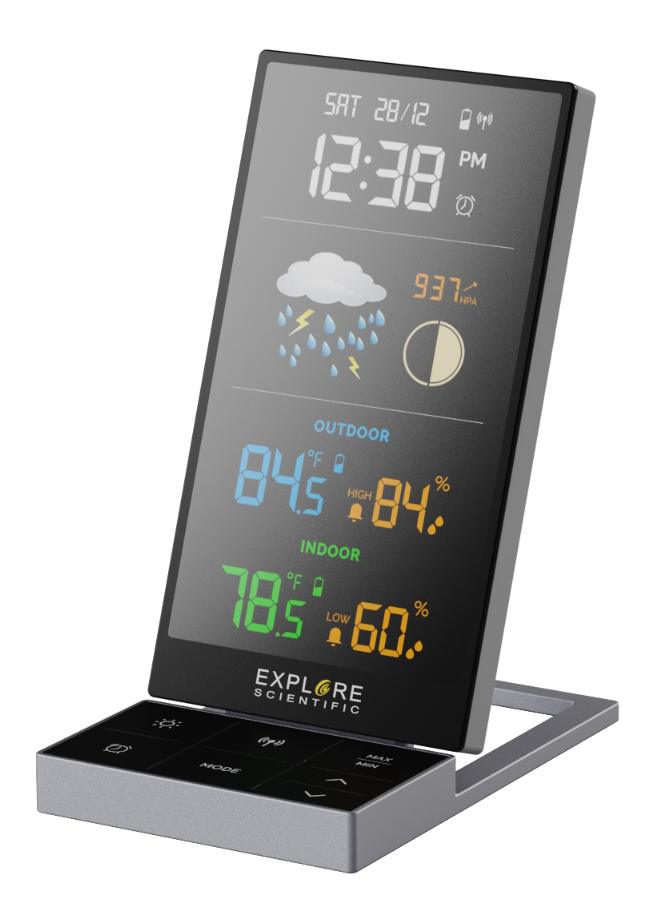 Цветная метеостанция MyFlip — WSH5005